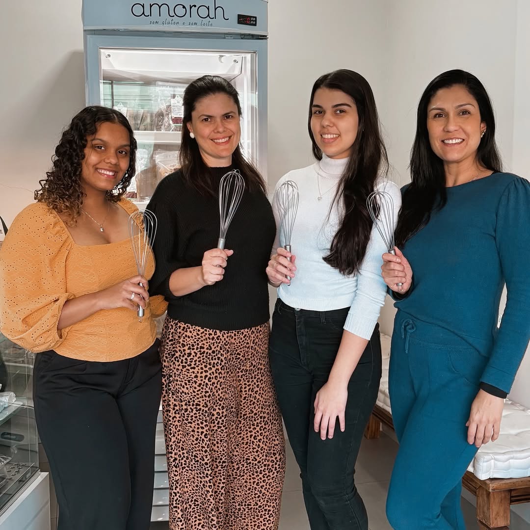 Equipe da confeitaria